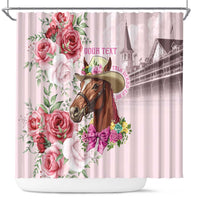 Personalized Kentucky Horse Race Shower Curtain Talk Derby To Me Derby Horse