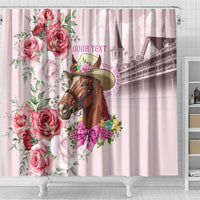 Personalized Kentucky Horse Race Shower Curtain Talk Derby To Me Derby Horse