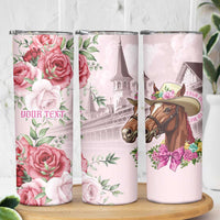 Personalized Kentucky Horse Race Skinny Tumbler Talk Derby To Me Derby Horse