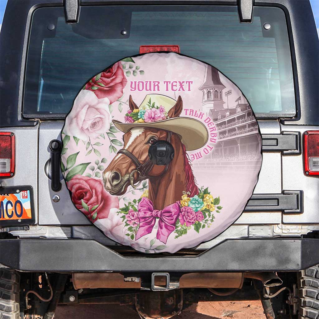 Personalized Kentucky Horse Race Spare Tire Cover Talk Derby To Me Derby Horse