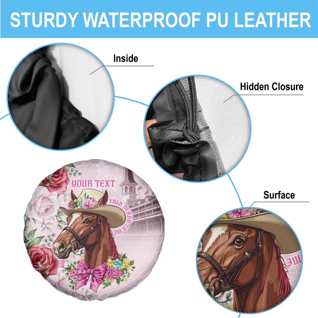 Personalized Kentucky Horse Race Spare Tire Cover Talk Derby To Me Derby Horse