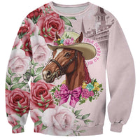 Personalized Kentucky Horse Race Sweatshirt Talk Derby To Me Derby Horse