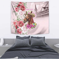 Personalized Kentucky Horse Race Tapestry Talk Derby To Me Derby Horse
