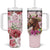 Personalized Kentucky Horse Race Tumbler With Handle Talk Derby To Me Derby Horse
