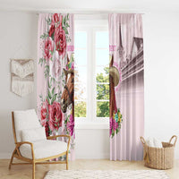 Personalized Kentucky Horse Race Window Curtain Talk Derby To Me Derby Horse