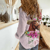 Personalized Kentucky Horse Race Women Casual Shirt Talk Derby To Me Derby Horse