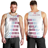 English European Football Men Tank Top Sublimation Blue Maroon Stripes Effect