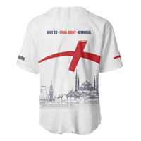 English European Football Champions Baseball Jersey May 20 Final Night Istanbul
