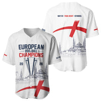 English European Football Champions Baseball Jersey May 20 Final Night Istanbul
