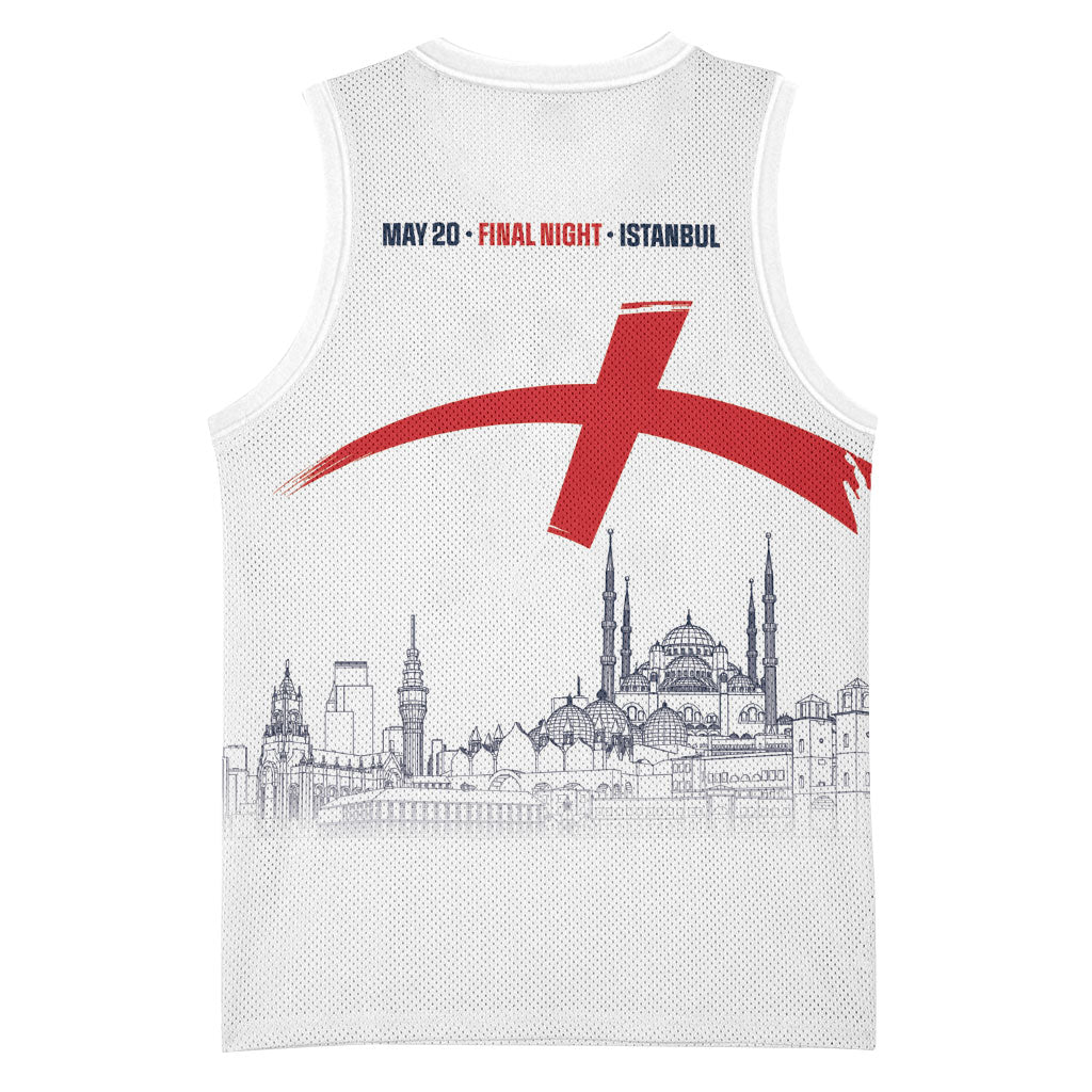 English European Football Champions Basketball Jersey May 20 Final Night Istanbul