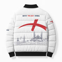 English European Football Champions Bomber Puffer Jacket May 20 Final Night Istanbul