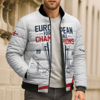English European Football Champions Bomber Puffer Jacket May 20 Final Night Istanbul
