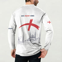 English European Football Champions Button Sweatshirt May 20 Final Night Istanbul