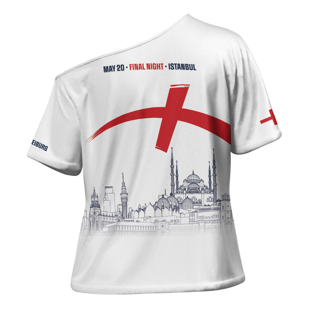 English European Football Champions Cross Shoulder Shirt May 20 Final Night Istanbul
