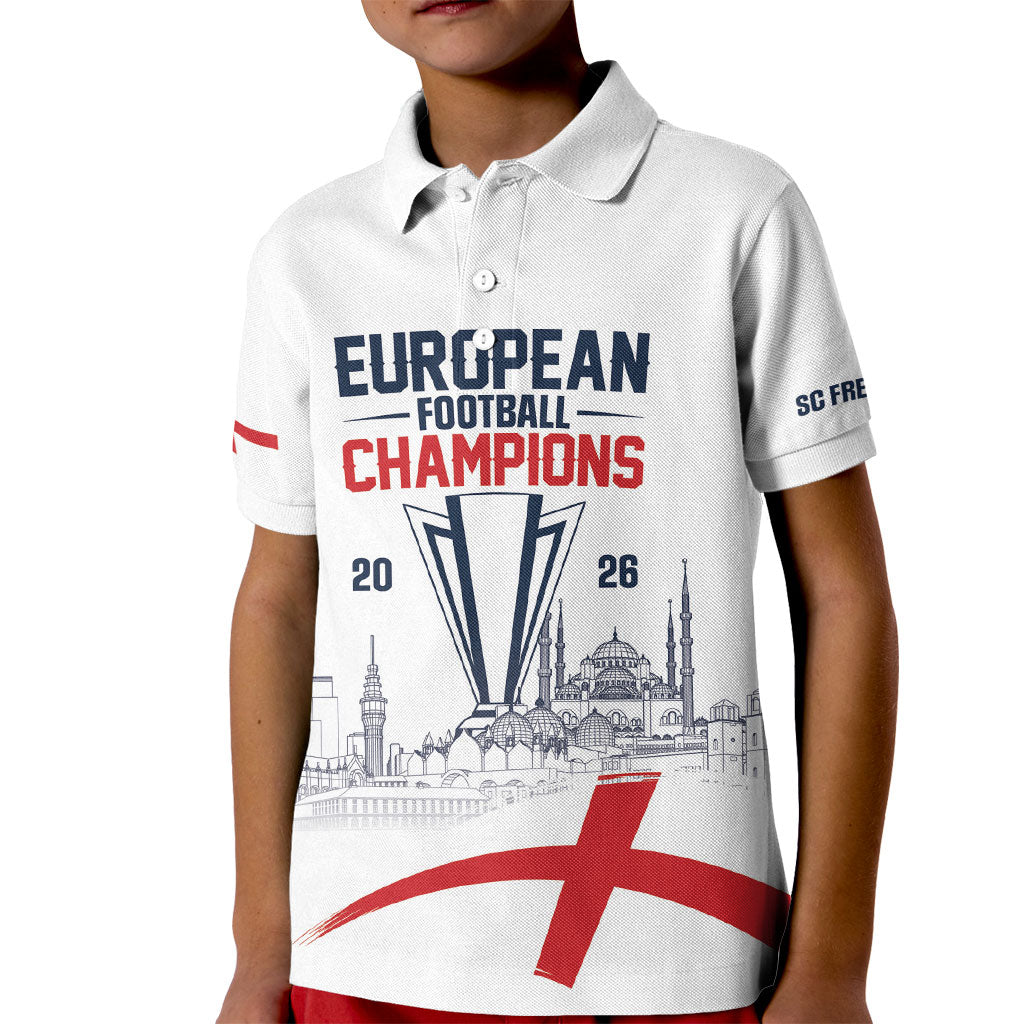 English European Football Champions Kid Polo Shirt May 20 Final Night Istanbul