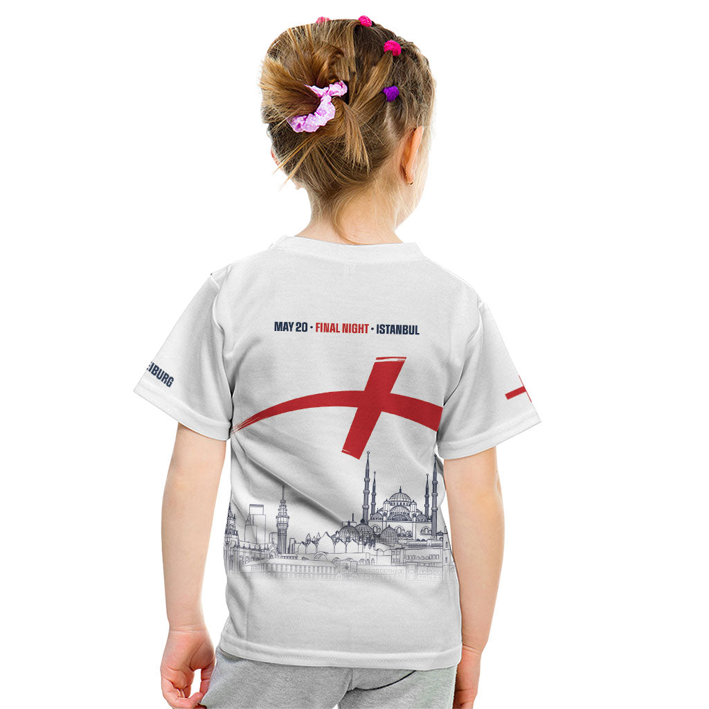 English European Football Champions Kid T Shirt May 20 Final Night Istanbul