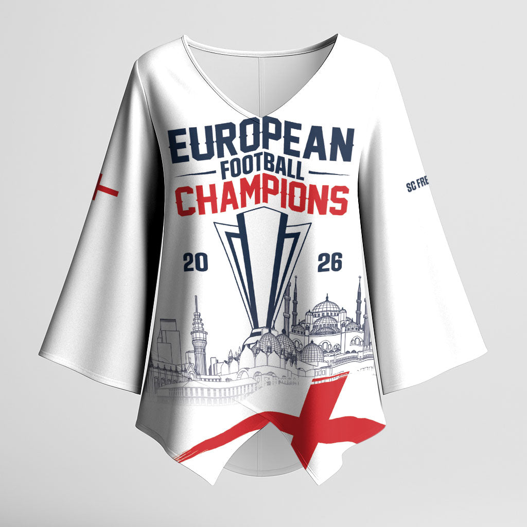 English European Football Champions Kimono Sleeve Blouse May 20 Final Night Istanbul