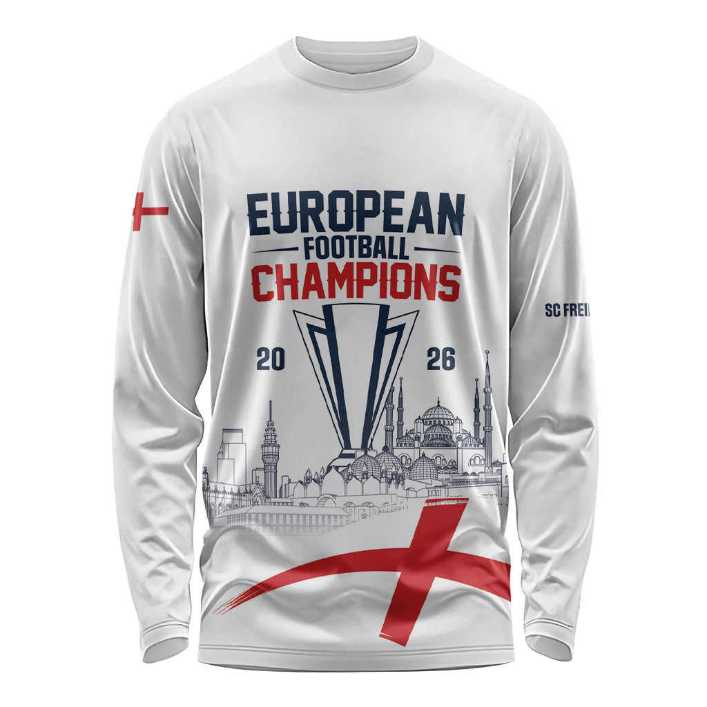English European Football Champions Long Sleeve Shirt May 20 Final Night Istanbul