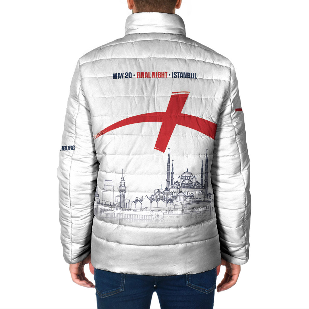 English European Football Champions Padded Jacket May 20 Final Night Istanbul