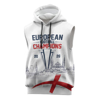 English European Football Champions Sleeveless Hoodie May 20 Final Night Istanbul