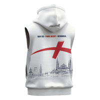 English European Football Champions Sleeveless Hoodie May 20 Final Night Istanbul