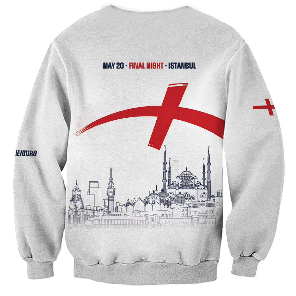 English European Football Champions Sweatshirt May 20 Final Night Istanbul