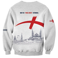 English European Football Champions Sweatshirt May 20 Final Night Istanbul