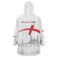 English European Football Champions Wearable Blanket Hoodie May 20 Final Night Istanbul