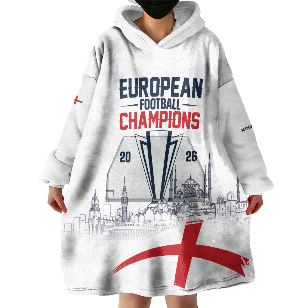 English European Football Champions Wearable Blanket Hoodie May 20 Final Night Istanbul