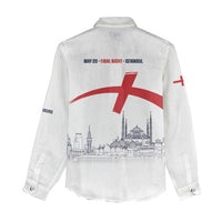 English European Football Champions Women Casual Shirt May 20 Final Night Istanbul