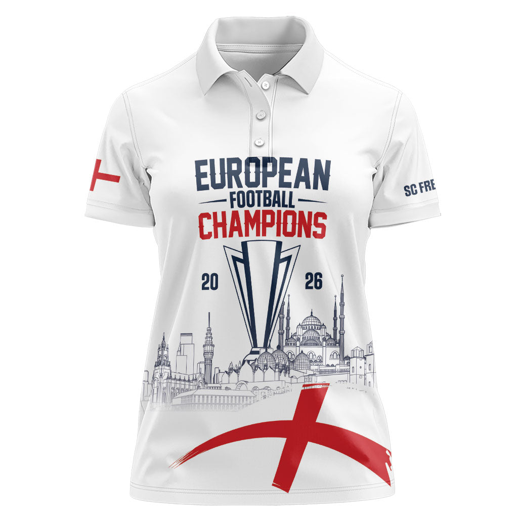 English European Football Champions Women Polo Shirt May 20 Final Night Istanbul