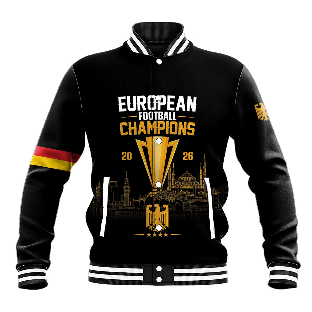 German European Football Champions Baseball Jacket May 20 Final Night Istanbul