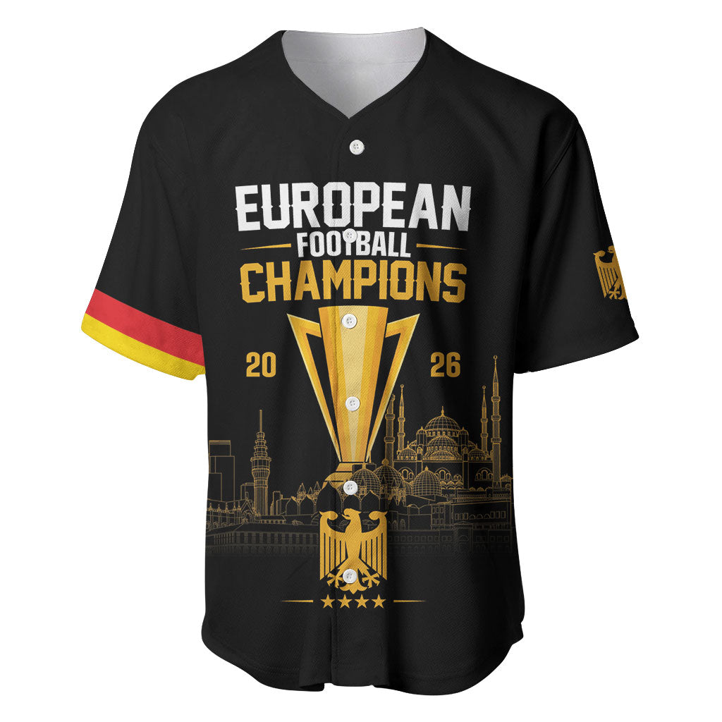 German European Football Champions Baseball Jersey May 20 Final Night Istanbul