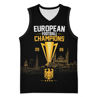 German European Football Champions Basketball Jersey May 20 Final Night Istanbul