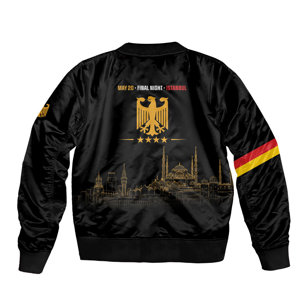 German European Football Champions Bomber Jacket May 20 Final Night Istanbul