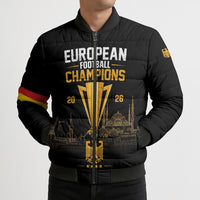 German European Football Champions Bomber Puffer Jacket May 20 Final Night Istanbul