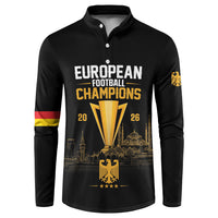 German European Football Champions Button Sweatshirt May 20 Final Night Istanbul