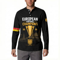 German European Football Champions Button Sweatshirt May 20 Final Night Istanbul