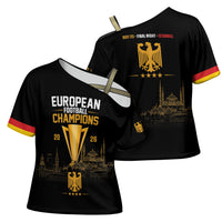 German European Football Champions Cross Shoulder Shirt May 20 Final Night Istanbul