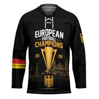 German European Football Champions Hockey Jersey May 20 Final Night Istanbul