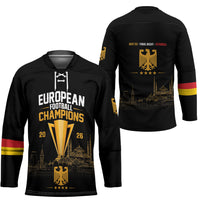 German European Football Champions Hockey Jersey May 20 Final Night Istanbul