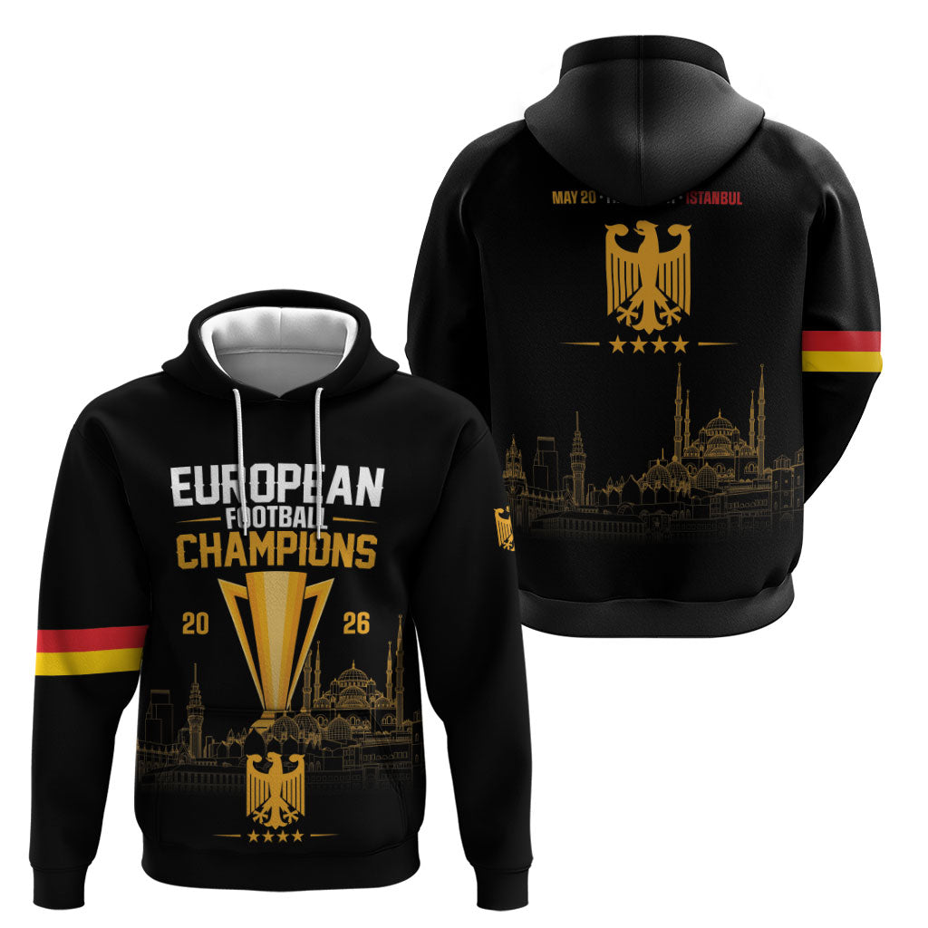 German European Football Champions Hoodie May 20 Final Night Istanbul