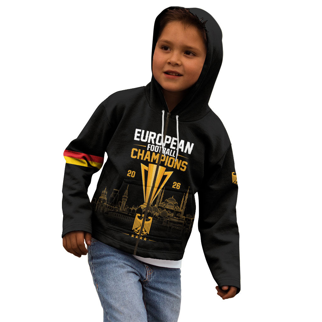 German European Football Champions Kid Hoodie May 20 Final Night Istanbul