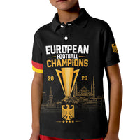 German European Football Champions Kid Polo Shirt May 20 Final Night Istanbul