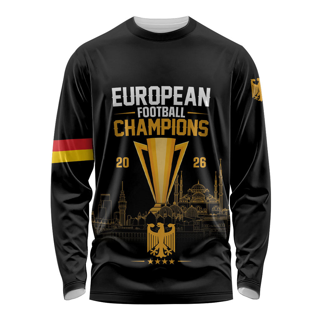 German European Football Champions Long Sleeve Shirt May 20 Final Night Istanbul