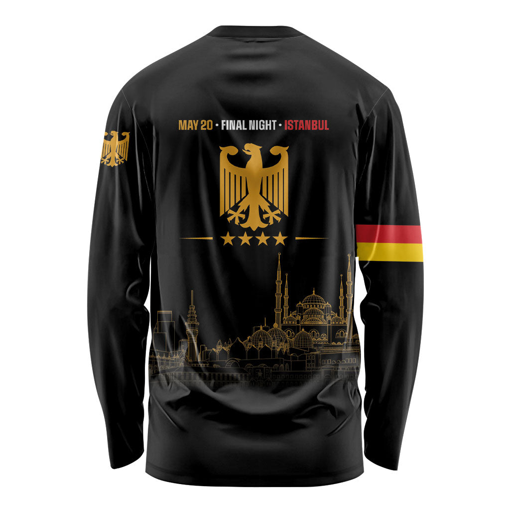 German European Football Champions Long Sleeve Shirt May 20 Final Night Istanbul