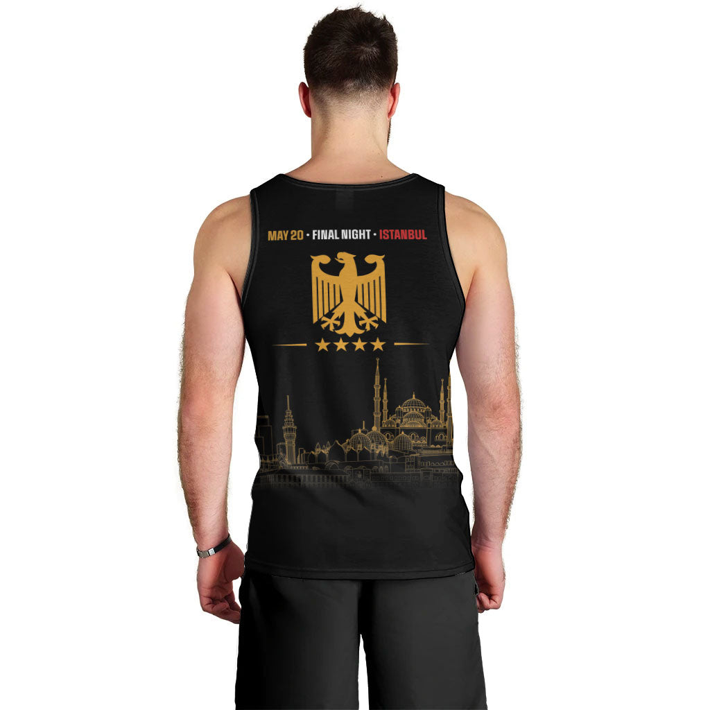 German European Football Champions Men Tank Top May 20 Final Night Istanbul