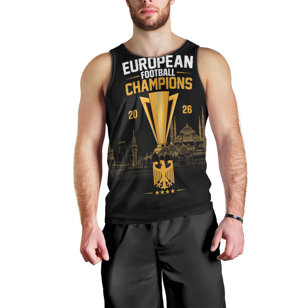 German European Football Champions Men Tank Top May 20 Final Night Istanbul