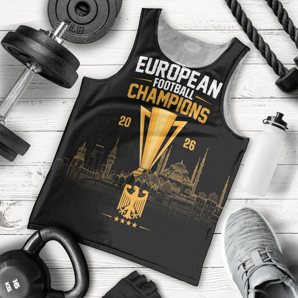 German European Football Champions Men Tank Top May 20 Final Night Istanbul