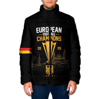 German European Football Champions Padded Jacket May 20 Final Night Istanbul